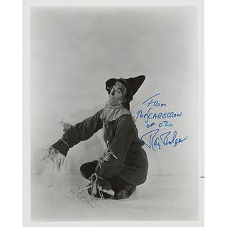 Wizard of Oz: Ray Bolger Signed Photograph
