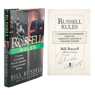 Bill Russell Signed Book