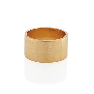 CARTIER YELLOW GOLD WIDE BAND