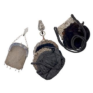 VICTORIAN EVENING BAGS, INCLUDING TIFFANY & CO.