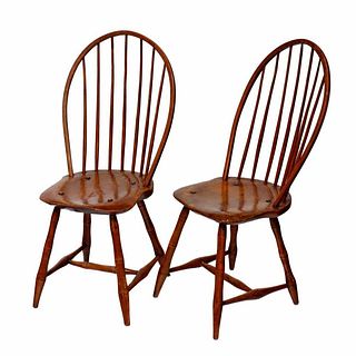 Pair of Windsor Side Chairs.