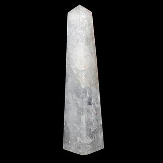 A Quartz Crystal Obelisk.