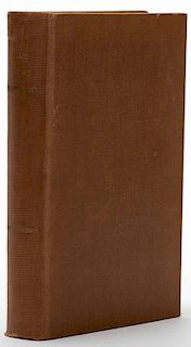 Godwin, William. Lives of the Necromancers. London: Frederick J. Mason, 444, West Strand, 1834. First Edition. 8vo. p. [i Ð v] vi Ð xx, [1] 2 Ð 465