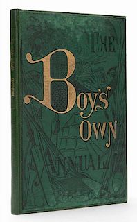 [Hoffmann, Professor (Angelo Lewis)]. The Young Wizard [Extract from Boy's Own Paper]. London, 1885 Ð 1886. Modern green cloth incorporating publishe