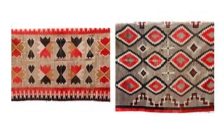 Two Navajo Blankets.