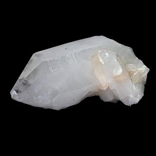 A Large Clear Quartz Crystal Point.