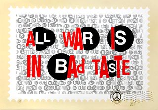 ALL WAR IS IN BAD TASTE (Al Diaz)