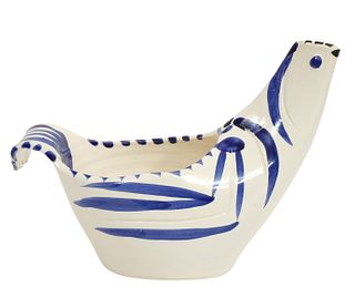 Picasso Madoura Ceramic 'Dove Subject' Pitcher