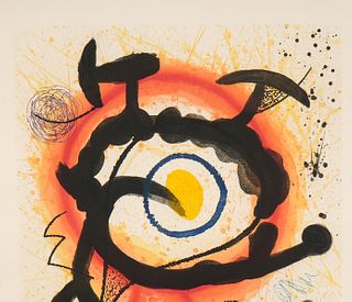 Joan Miro 1978 'Mambo' Etching with Aquatint