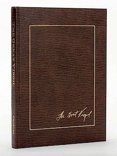 Charvet, David. The Great Virgil. Vancouver: Charvet Studios, 1991. First edition. Brown cloth stamped in gold. Illustrated in color, including photog