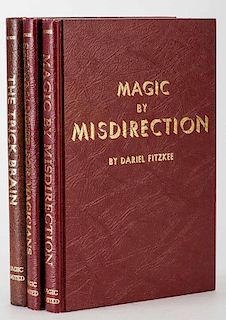 Fitzkee, Dariel. Magic Trilogy: Trick Brain, Showmanship for Magicians, Magic by Misdirection. Oakland: Lloyd Jones, 1975/76. Third or fourth printing