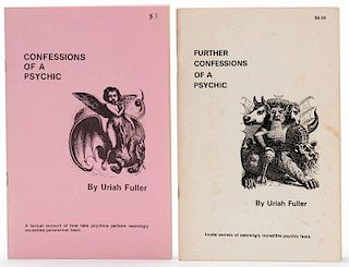 Gardner, Martin (pseudo., Uriah Fuller). Confessions of a Psychic and Further Confessions of a Psychic. Teaneck: Karl Fulves, 1975 and 1980. Pictorial