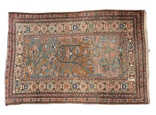 Malayer Antique Persian Hand Knotted Carpet