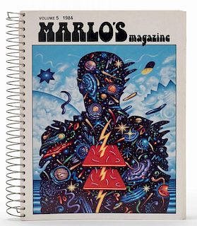 Marlo, Ed. Marlo's Magazine Vol. 5. Chicago, 1984. Comb-bound pictorial color wraps. Illustrated. 4to. Number 221 from the publisher's limited first e