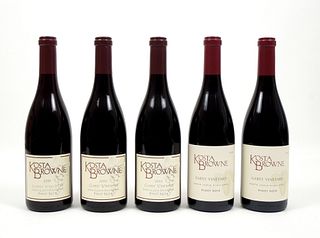 Five Bottles Kosta Browne Gary's Pinot Noir.