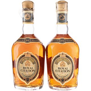 Chivas Brothers. Royal Citation. Blended. Scotch Whisky. Scotland. Piezas: 2.