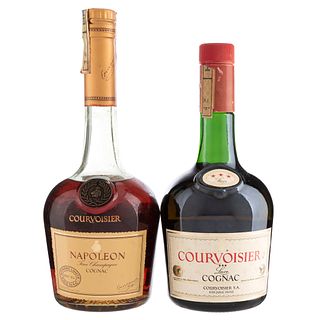 Courvoisier. Napoleón. Fine Champagne. Cognac. France. Piezas: 2.