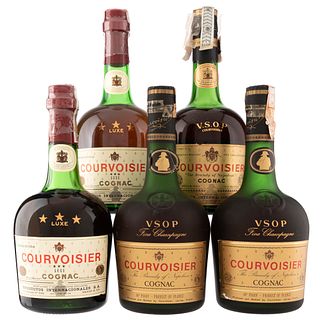 Courvoisier. V.S.O.P. y De Luxe. Cognac. France. Piezas: 5.