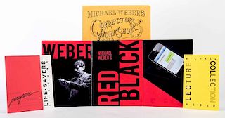 Weber, Michael. Group of Lecture Notes. Including Michael Weber's Collectors' Workshop (1994); Lifesavers Lecture (1992); Lecture Collection (1991); P