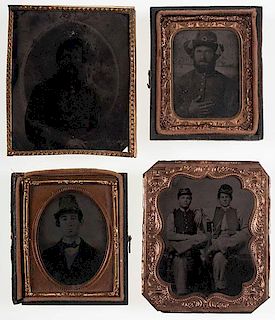 Civil War Ambrotype & Tintypes of Soldiers 