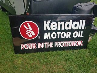 1970s Kendall Motor Oil Sign