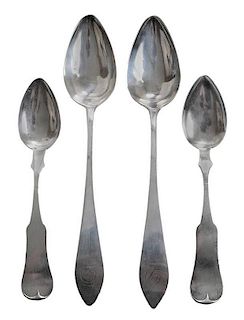 Six Kentucky Coin Silver Spoons