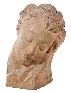 Malvina Cornell Hoffman Sculptural Head Study