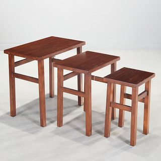 Set (3) Maria Yee Modernist nesting tables