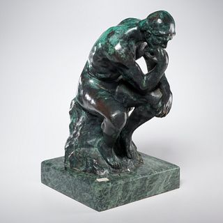 Rodin (after), The Thinker, large bronze