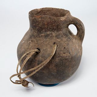 African earthenware water jug, ex Wright