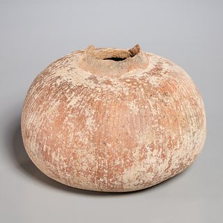 Pre-Columbian earthenware vessel, ex Wright