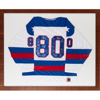 1980 "Miracle on Ice" team signed jersey