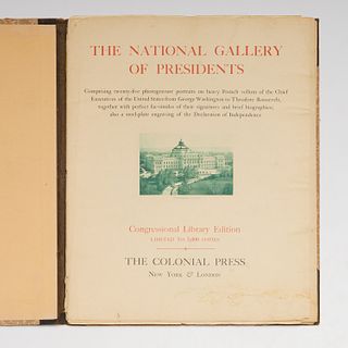 National Gallery of Presidents, rare portfolio