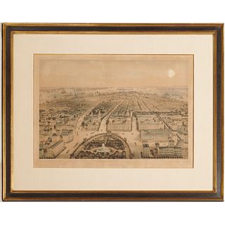 John Bachman, View of New-York, 1849