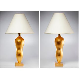 Pair John Hutton for Donghia "Rafaela" lamps
