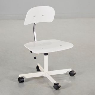 KEVI Danish modern rolling office chair