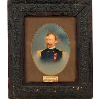 Civil War portrait painting, 1865