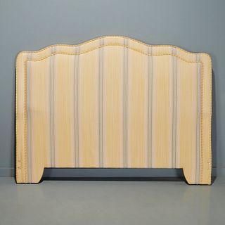Custom upholstered California king size headboard