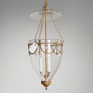 George III style bell jar hall lantern