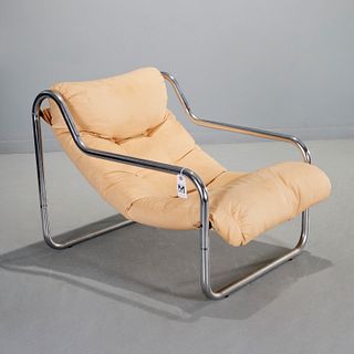 Vintage Modern sling lounge chair