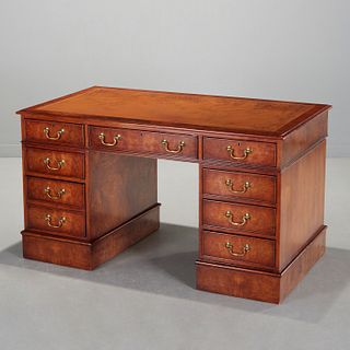 Scully & Scully, George III style pedestal desk