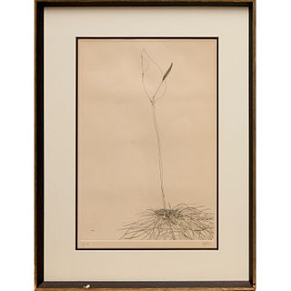 Leonard Baskin, signed etching, Artist's proof