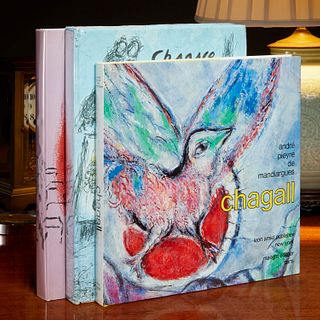 Chagall, (3) vols. incl. Lithographs II & V
