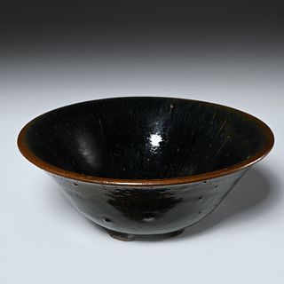 Chinese Jian ware "Hare's Fur" glaze bowl