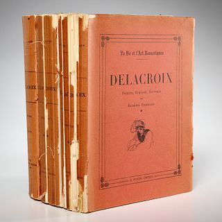 Delacroix Peintre, Graveur, Ecrivain (3) vols.