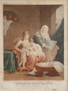 AFTER LAGRENEE BY AUGUSTIN LEGRAN (FRENCH 1765-1815)