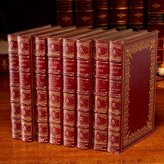 [Bindings] Works of Tennyson, (8) vols., 1888