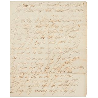 Mary (Molesworth) Monck, handwritten poem