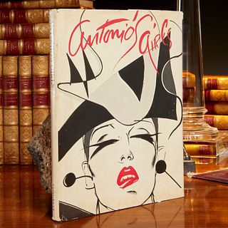 Antonio Lopez, signed "Antonio's Girls", 1982