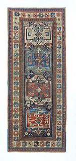 Antique Kazak Rug, 3’1” x 7’7” (0.94 x 2.31 M)